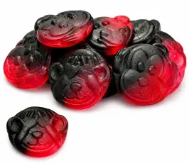 Matthijs Veggie Strawberry Liquorice Monkeys 1kg godis grossist