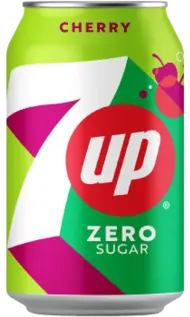 7UP Cherry ZERO 355ml x 24st
