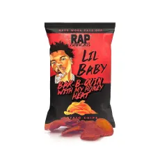Rap Snacks Lil Baby Bar-B-Quin With My Honey Heat 71g x 12st