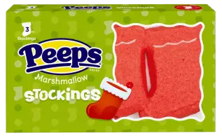 Peeps Marshmallow Stockings 3-pack 42g x 24st