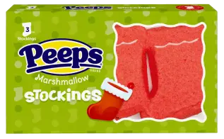 Peeps Marshmallow Stockings 3-pack 42g x 24st godis grossist
