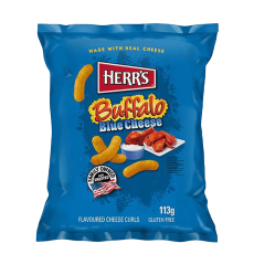 Herrs Buffalo Blue Cheese Curls 113g x 12st godis grossist