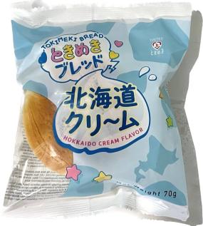 Tokimeki Bread Hokkaido Cream Flavor 70g x 12st godis grossist