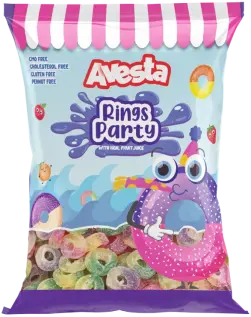 Avesta Miniringar 80g x 12st godis grossist