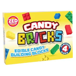 Zed Candy Bricks 100g x 10st godis grossist