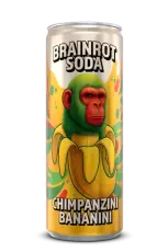 Brainrot Soda Chimpanzini Bananini 250ml x 24st godis grossist