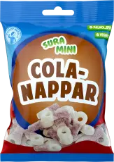 Sura Mini Colanappar 70g x 18st godis grossist