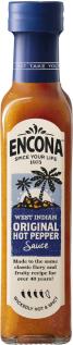 Encona West Indian Original Hot Pepper Sauce 142ml x 6st