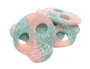 Candy People Fizzy Bubble Skulls 4kg godis grossist