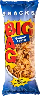 OK Snacks Big Bag Bacon Taste 330g x 15st godis grossist