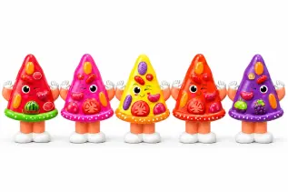 Squishy Pizza x 12st godis grossist