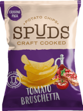 Spuds Craft Cooked Tomato & Bruschetta 145g x 12st