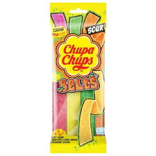 Chupa Chups Belts Mixed 90g x 18st