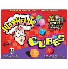 Warheads Sour Chewy Cubes 113g x 12st