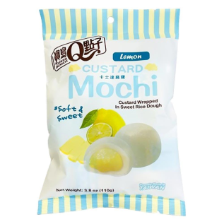 Taiwan Dessert Custard Mochi Lemon Flavour 110g x 12st
