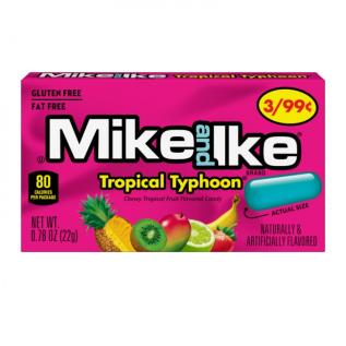 Mike and ike Tropical Typhoon 22g x 24st godis grossist