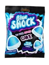 Blue Shock Sour Cake 80g x 12st godis grossist