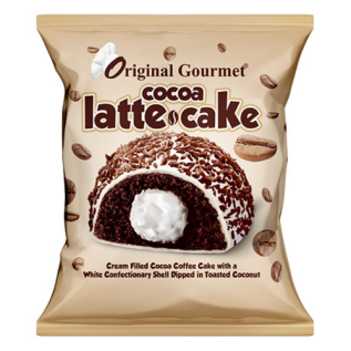 Original Gourmet Chocolate Latte Cake 50g x 24st godis grossist