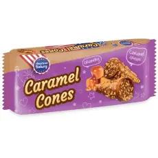 American Bakery Caramel Cones 112g x 24st