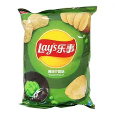 Lays Potatischips Wasabi Smak 70g x 22st godis grossist