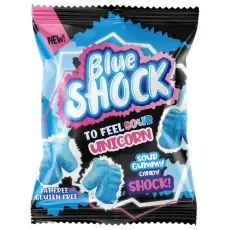 Blue Shock Sour Unicorn 80g x 12st godis grossist