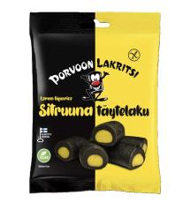 Porvoon Lakritsi Sitruuna 150g x 10st godis grossist