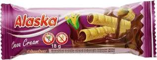 Alaska Rolls Kakaokr&auml;m 18g x 48st godis grossist