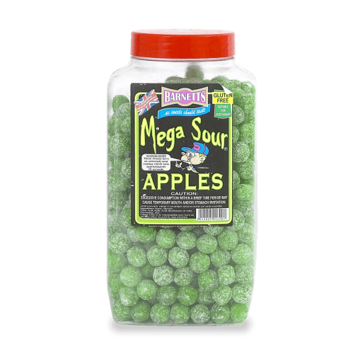 Barnetts Mega Sour Apple 3kg