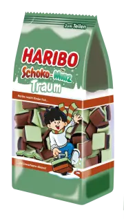 Haribo Choklad-Mint Dröm 300g x 6st