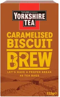 Taylors Caramelised Biscuit Brew 40st 112g x 4st godis grossist