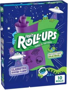 Fruit Roll-Ups Space Theme 141g x 10st