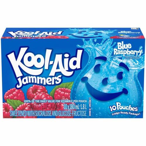 Kool-Aid Jammers - Blue Raspberry 10-pack (BF: 2024-11-29)