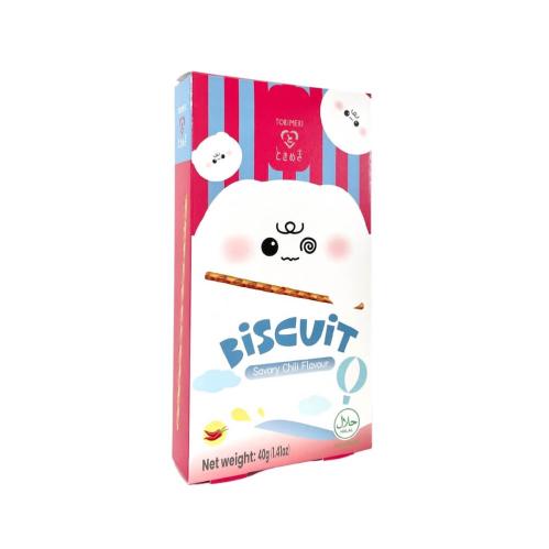 Tokimeki Biscuit Stick - Savoury Chili Flavour 40g x 10st