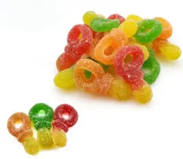 DulcePlus Sour Dummies 1kg godis grossist