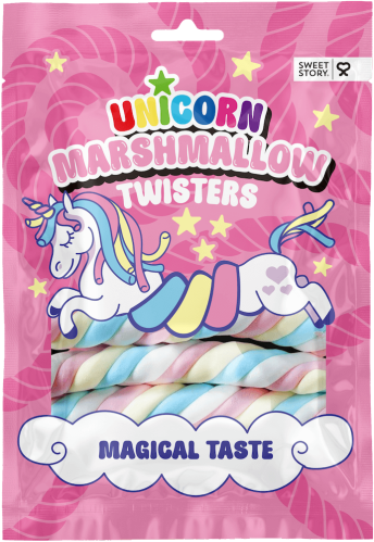 Sweet Story Marshmallow Unicorn Twisters 50g x 40st
