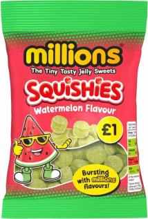 Millions Squishies Watermelon Flavour 120g x 12st godis grossist