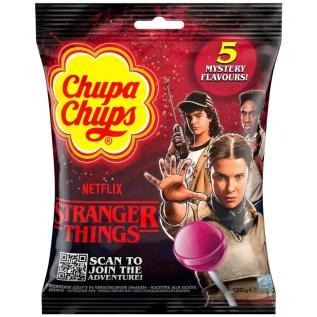 Stranger Things Chupa Chups - Red 192g x 10st godis grossist