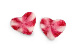 DP Sugared Strawberry Twist Heart 1kg