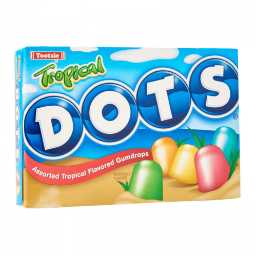 Tootsie Dots Tropical 184g x 12st