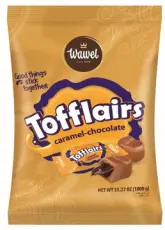 Tofflairs Karamell-Choklad 1kg godis grossist