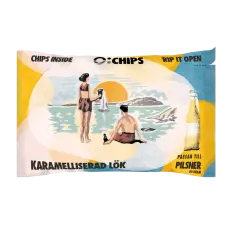 Ö-Chips Pilsner - Karamelliserad Lök 50g x 24st