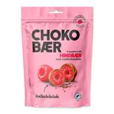 Chokob&aelig;r Hallon med Mj&ouml;lkchoklad 80g x 10st godis grossist