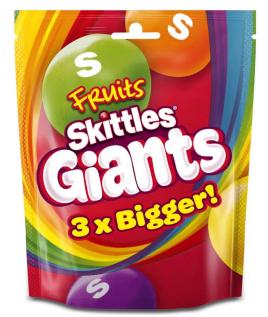 Skittles Giants Fruits 132g x 15st godis grossist