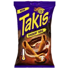 Takis Smokin BBQ 100g x 18st godis grossist