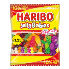 Haribo Jelly Babies 154g x 12st