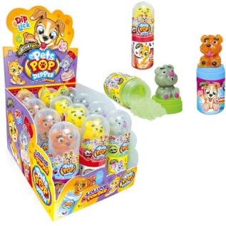Johny Bee Pets Pop Dipper 40g x 12st godis grossist