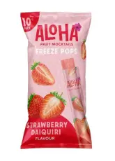 Aloha Mocktail Freeze Pops Strawberry Daiquiri 10-pack x 20st