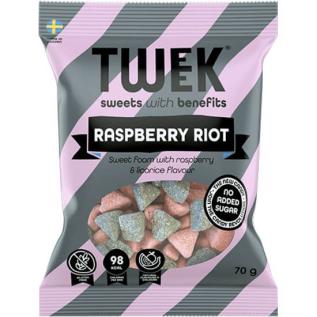 Tweek Raspberry Riot 70g x 14st godis grossist