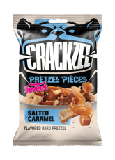 Crackzel Pretzel Pieces Salted Caramel 85g x 24st