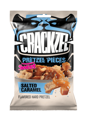 Crackzel Pretzel Pieces Salted Caramel 85g x 24st